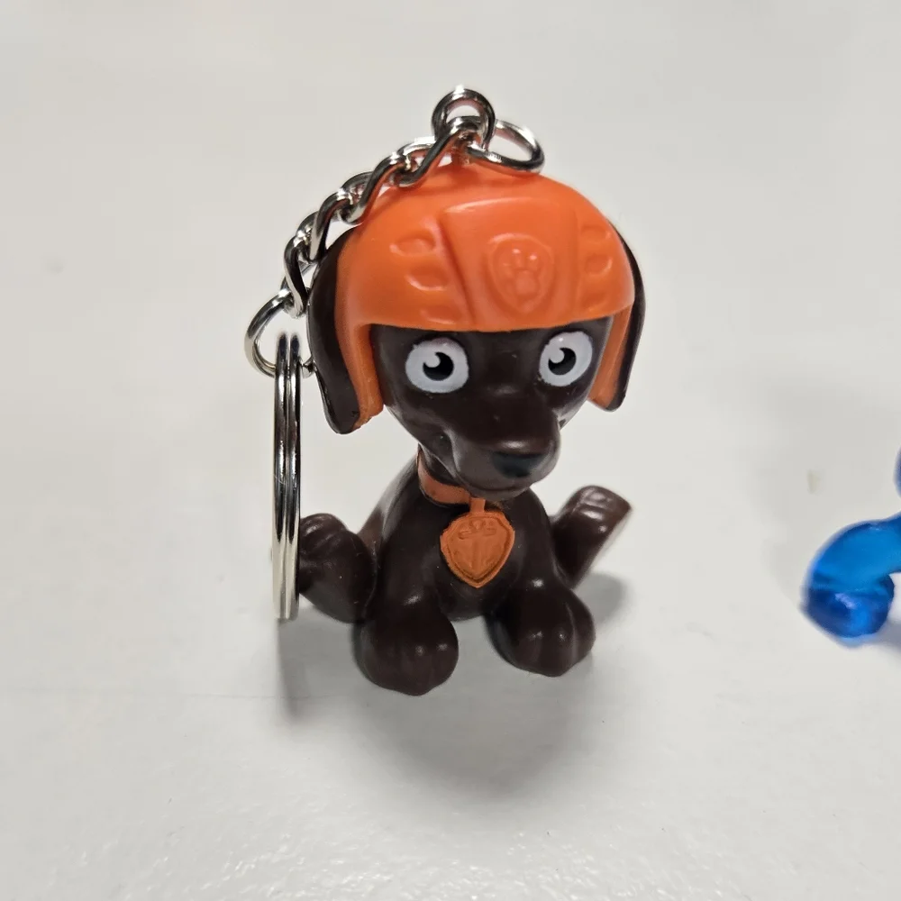 2 Paw Patrol Keychains 1.5